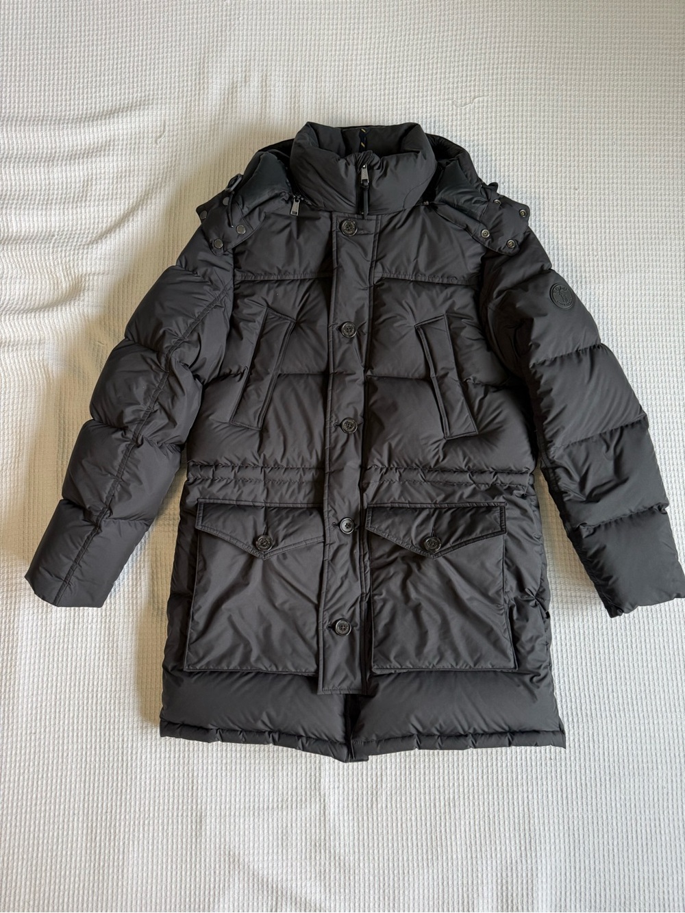 Ralph Lauren Black Men's Long Puffer Coat